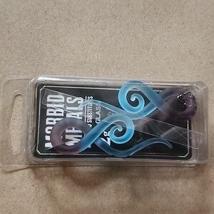 2 Gauge Glass Spiral Taper Earrings